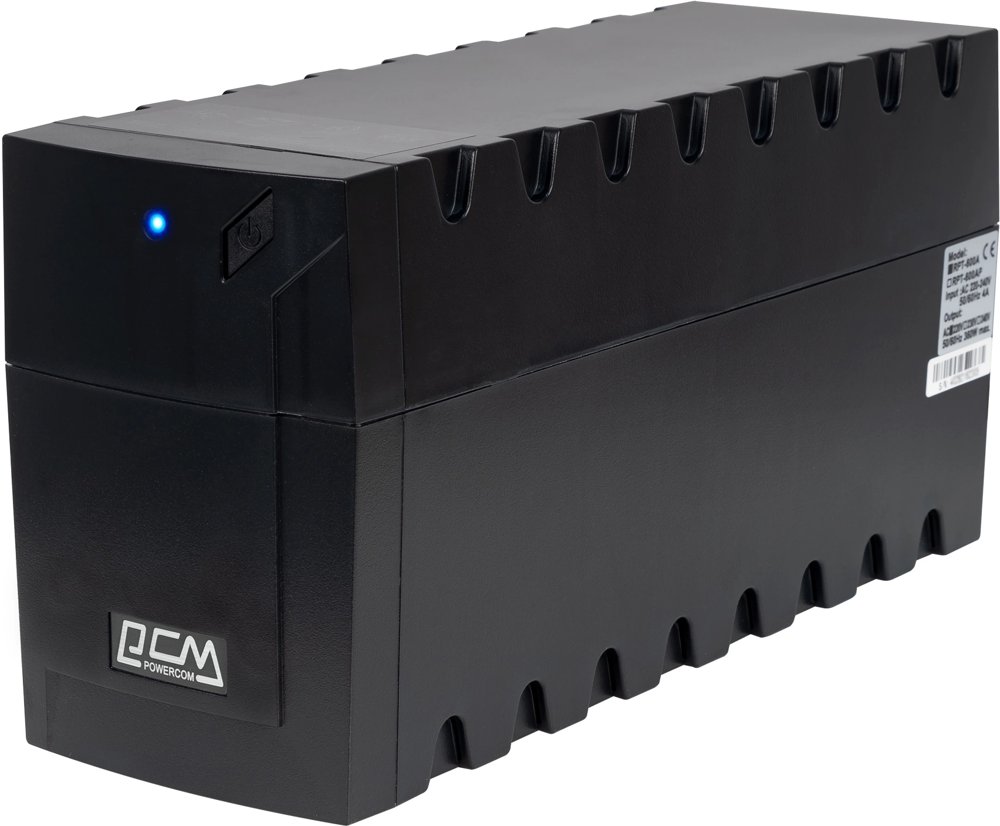 Источник бесперебойного питания Powercom Raptor RPT-600A 360Вт 600ВА черный