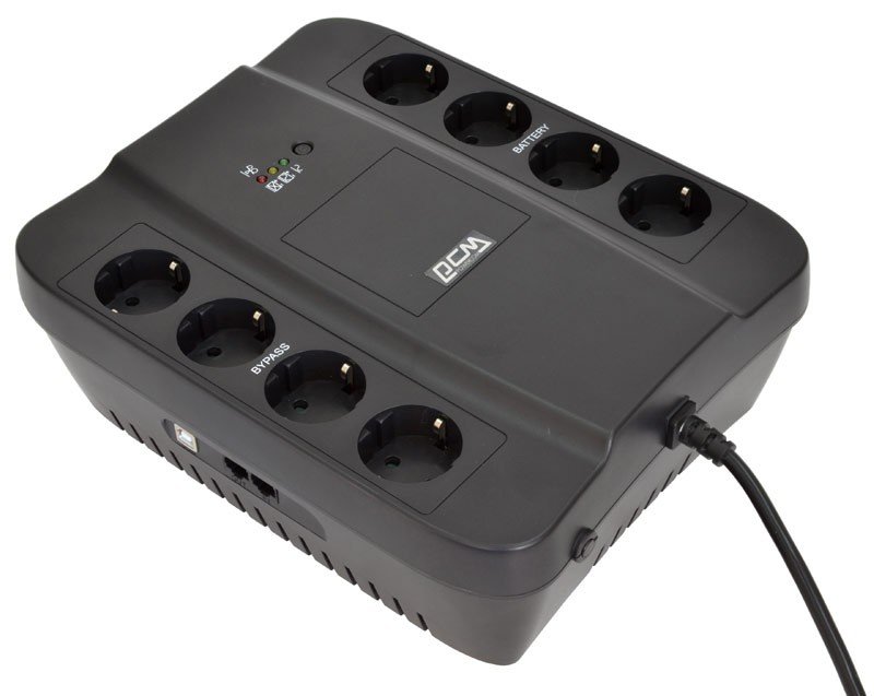 Источник бесперебойного питания Powercom Spider SPD-1000U 550Вт 1000ВА черный