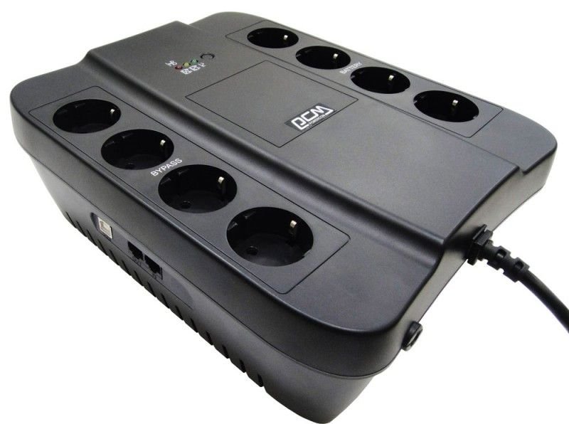 Источник бесперебойного питания Powercom Spider SPD-650U 390Вт 650ВА черный