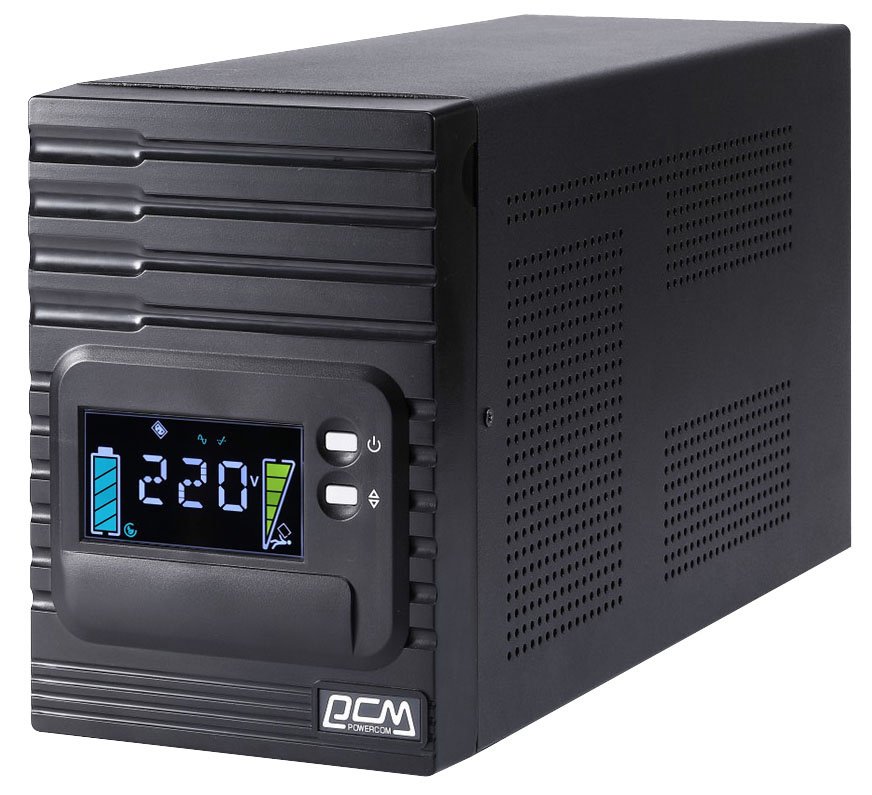 Источник бесперебойного питания Powercom Smart King Pro+ SPT-1500-II LCD 1200Вт 1500ВА черный
