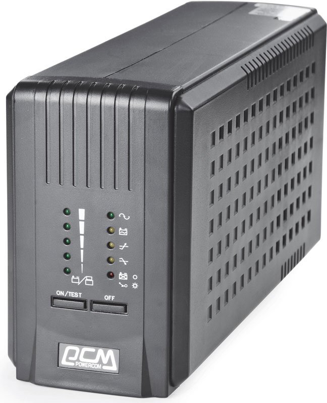 Источник бесперебойного питания Powercom Smart King Pro+ SPT-500-II 400Вт 500ВА черный