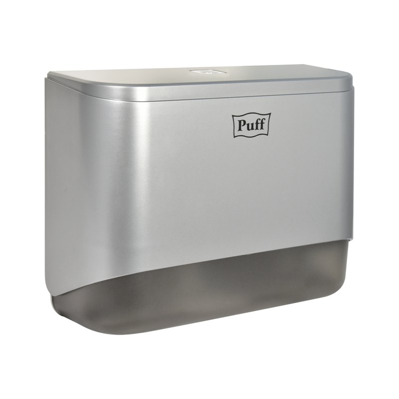 Диспенсер бумажных полотенец пластиковый Puff-5140S
