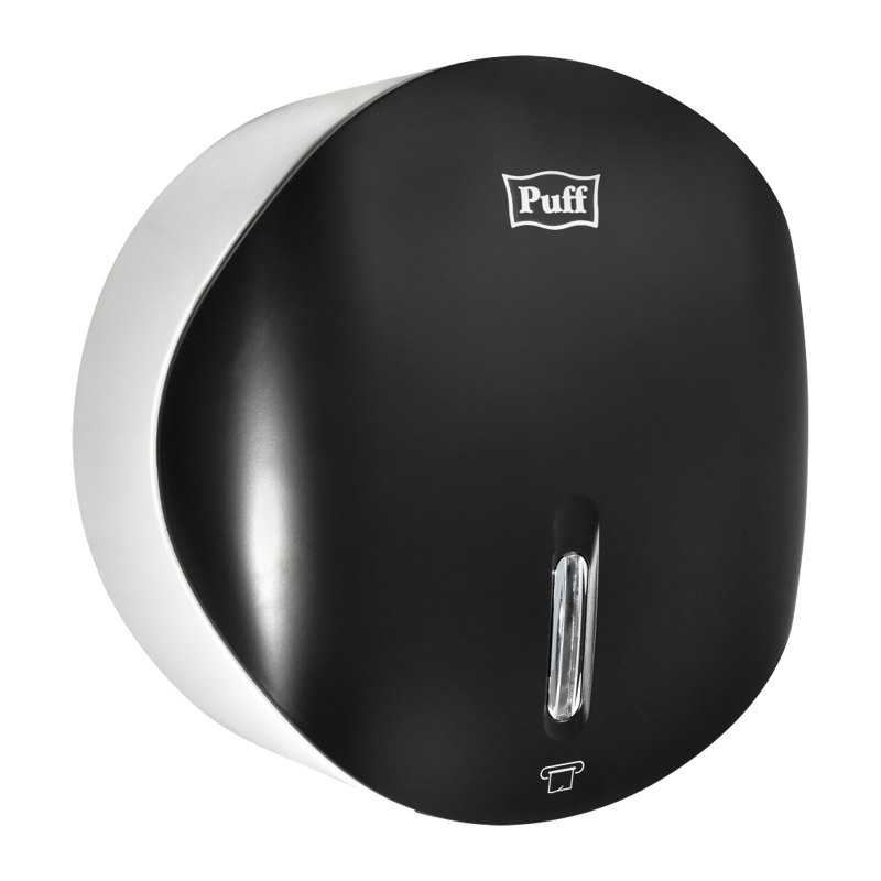 Диспенсер туалетной бумаги пластиковый Puff-7145Bl