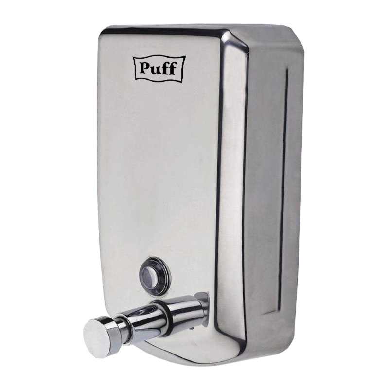 Дозатор с ключом для жидкого мыла из нерж. стали антивандальный Puff-8708