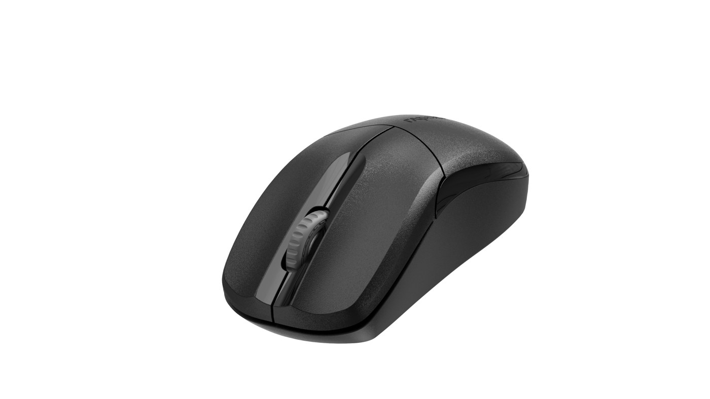 Мышь беспроводная Rapoo B1S Silent, чёрный