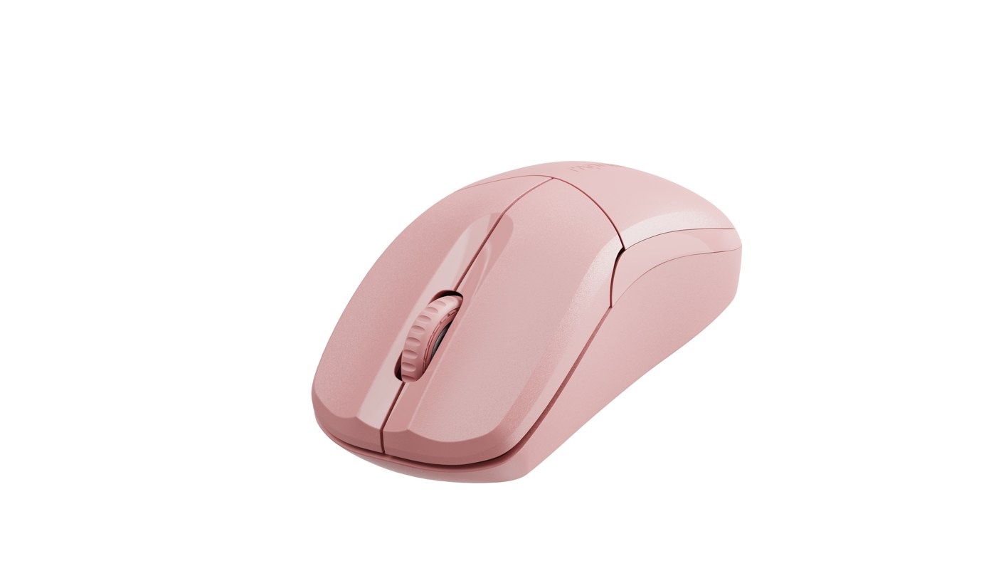 Мышь беспроводная Rapoo B1S Silent, розовый