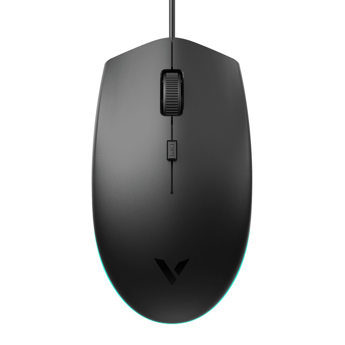 Игровая мышь проводная Rapoo V11S, черный
