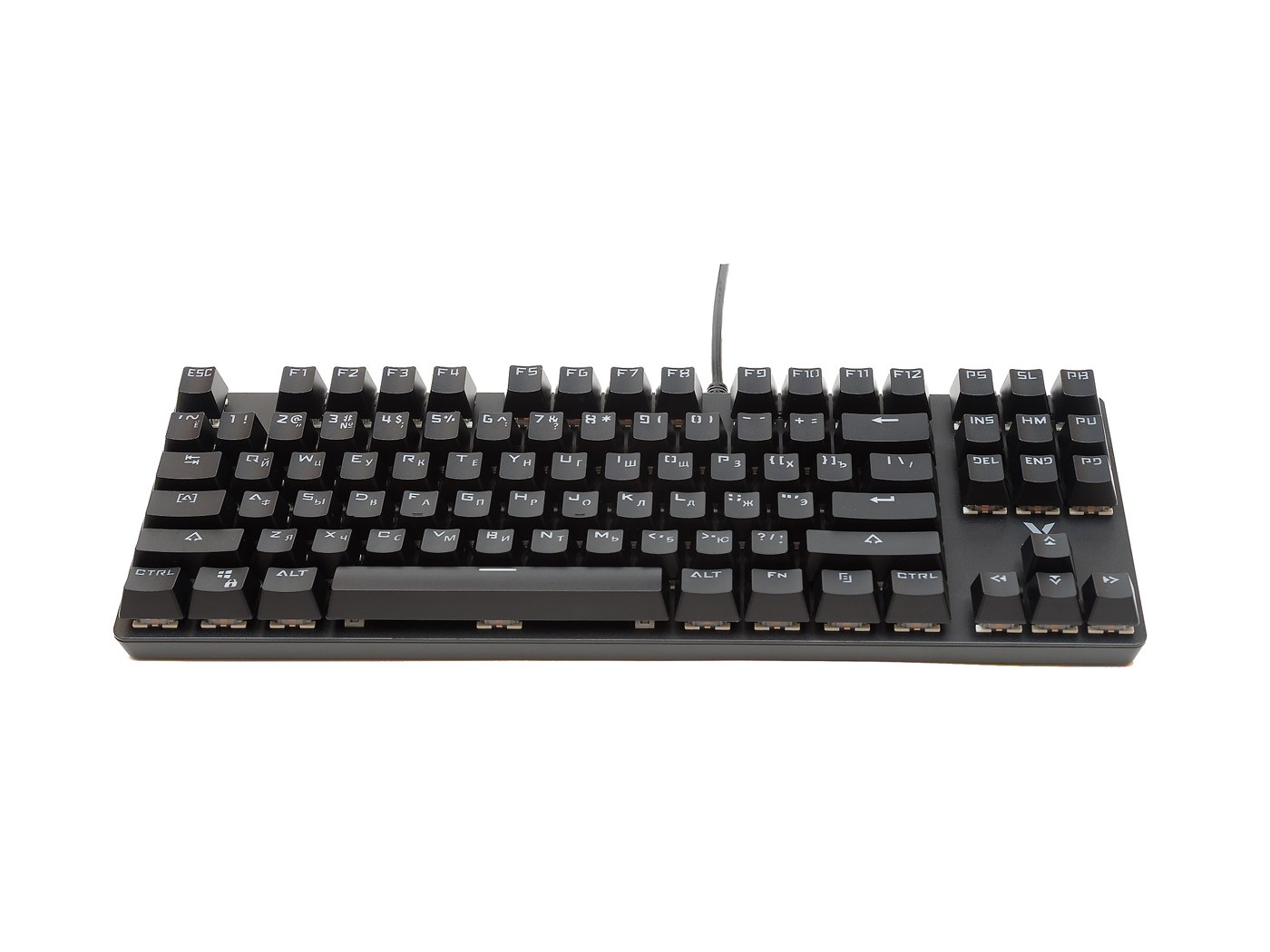 Игровая механическая клавиатура проводная Rapoo V500ALLOY, черный