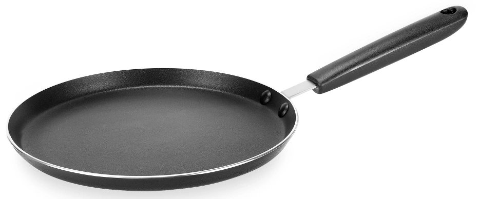 Сковорода блинная Rondell Pancake frypan RDA-022 круглая 24см покрытие: Xylan Plus ручка несъемная (без крышки) черный