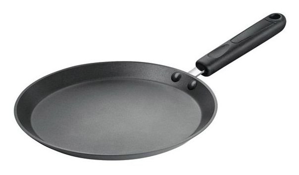 Сковорода блинная Rondell Pancake frypan RDA-128 круглая 26см покрытие: TriTitan ручка несъемная (без крышки) черный