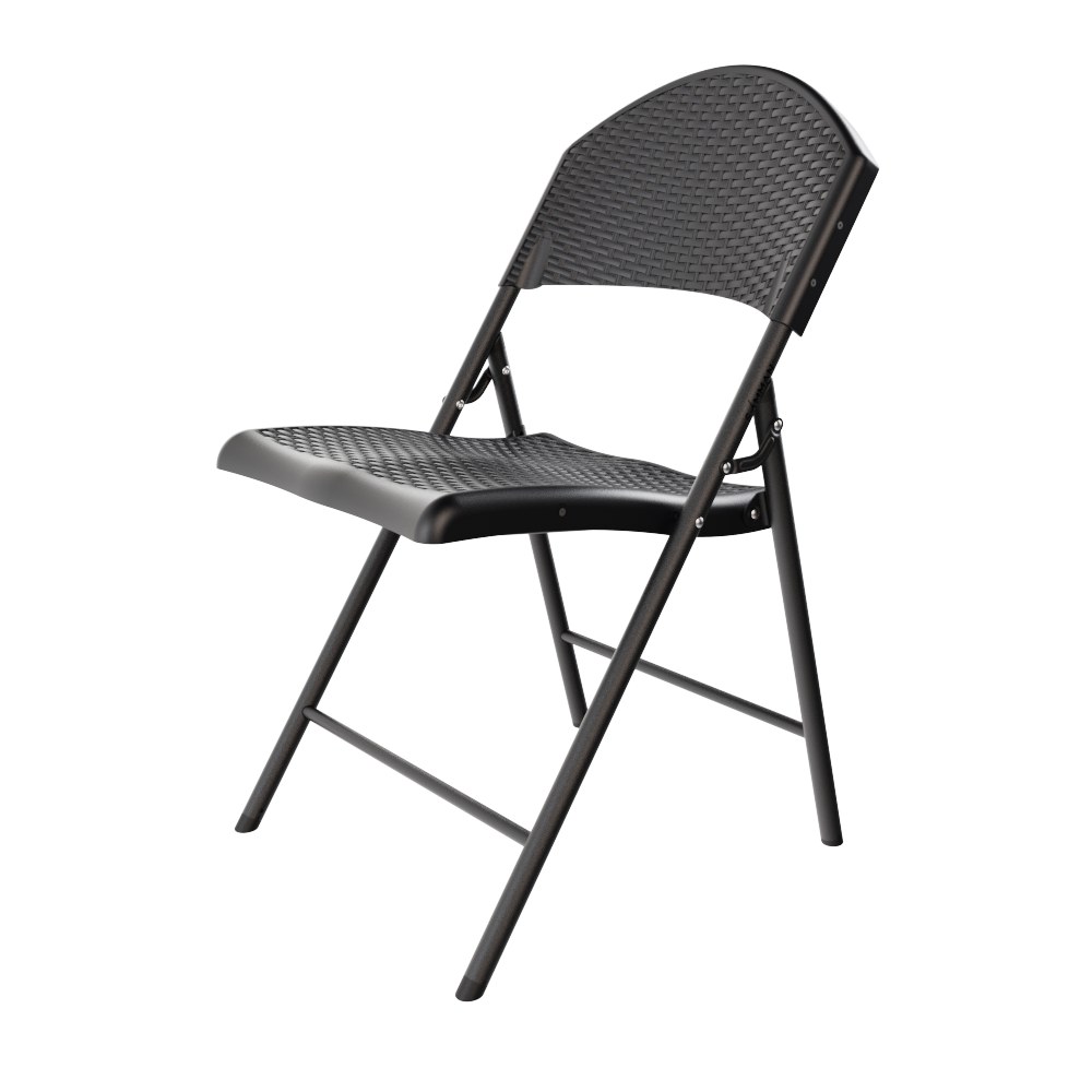 Стул складной SAMMAN Vän R 59×49×86 см, чёрный