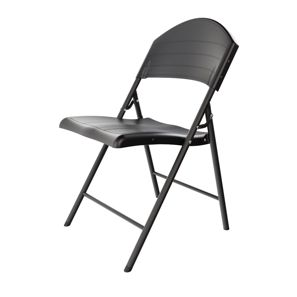 Стул складной SAMMAN Vän T 59×49×86 см, чёрный