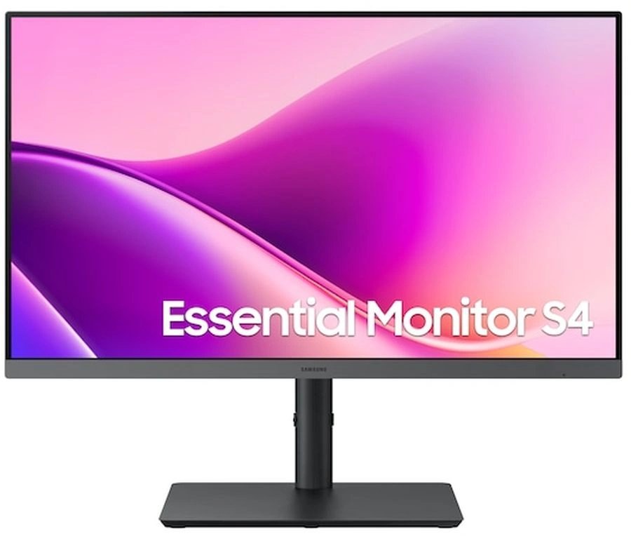 Монитор Samsung 24" Essential S4 S24F430UAUXEN черный IPS LED 16:9 HDMI матовая HAS Piv 1000:1 300cd 178гр/178гр 1920x1080 100Hz DP FHD USB 5.4кг
