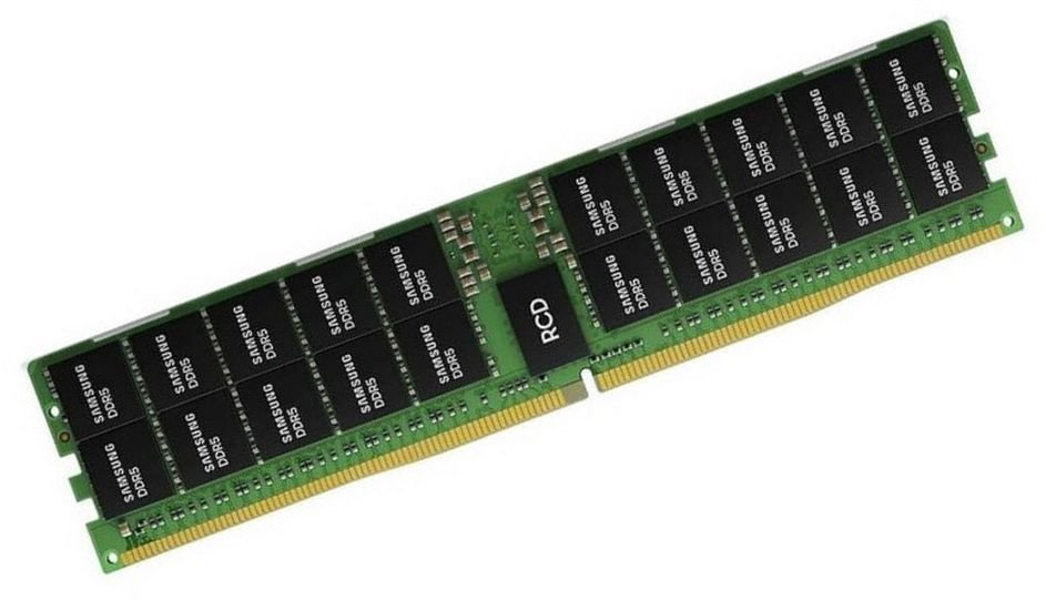 Память DDR5 Samsung M321R4GA3BB6-CQK 32Gb RDIMM ECC Reg Original Non Pull PC5-38400 4800MHz