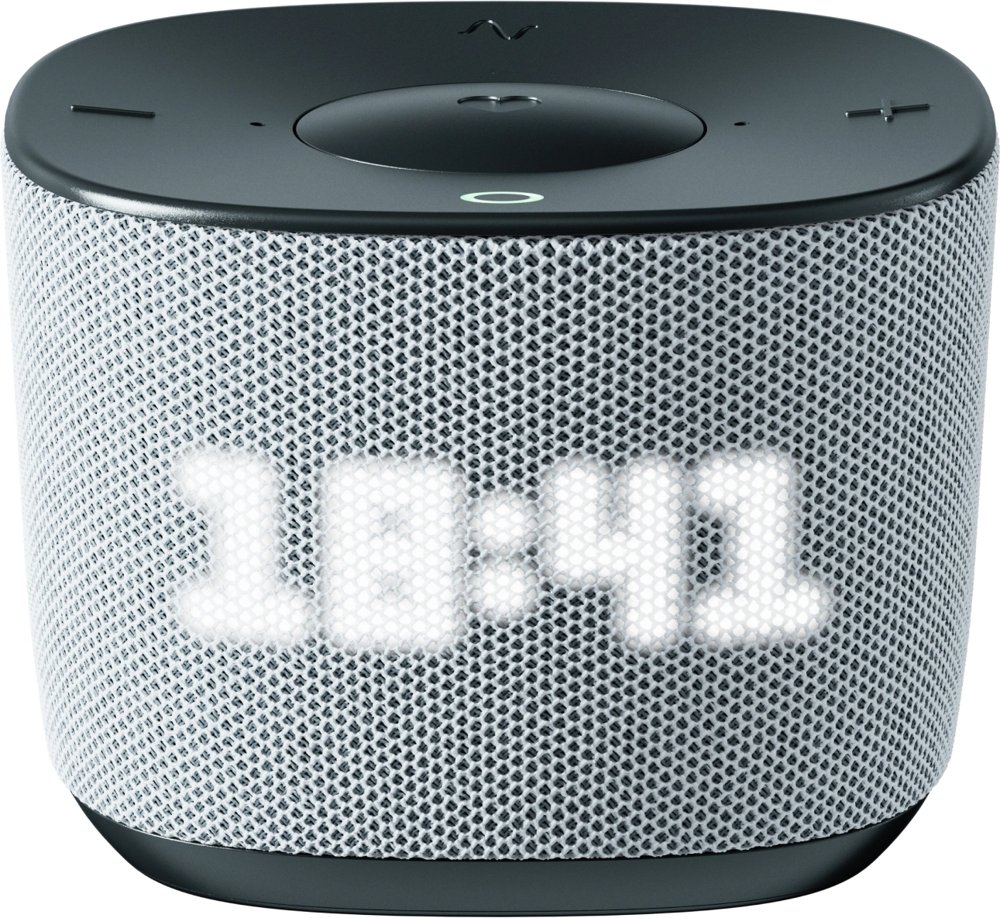 Умная колонка Sber Boom Home SBDV-00171G Салют серый 8W 1.0 BT/Wi-Fi (без.бат)