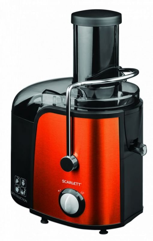 Соковыжималка центробежная Scarlett SC-JE50S42 1000Вт рез.сок.:1000мл. оранжевый