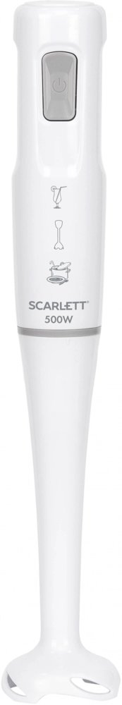 Блендер погружной Scarlett SC-HB42S12 500Вт белый