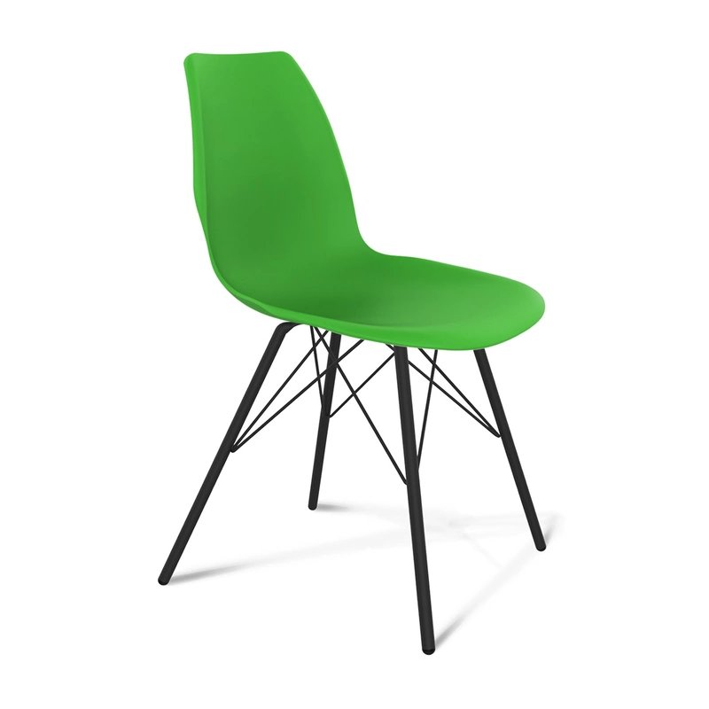 Стул Sheffilton SHT-ST29/S37, зеленый ral6018 / черный муар