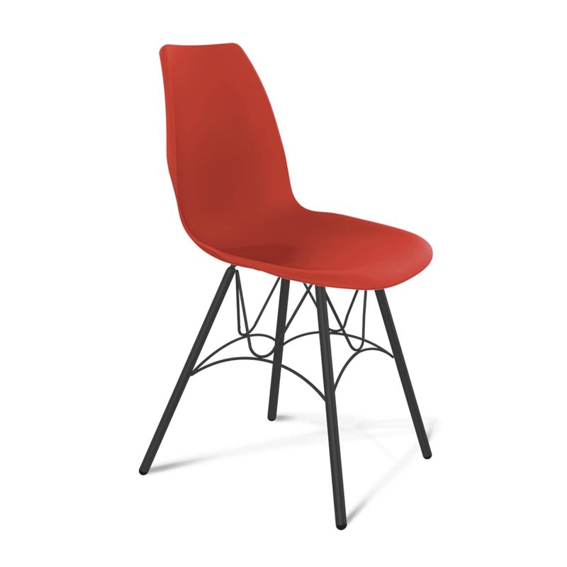 Стул Sheffilton SHT-ST29/S100, красный ral3020 / черный муар
