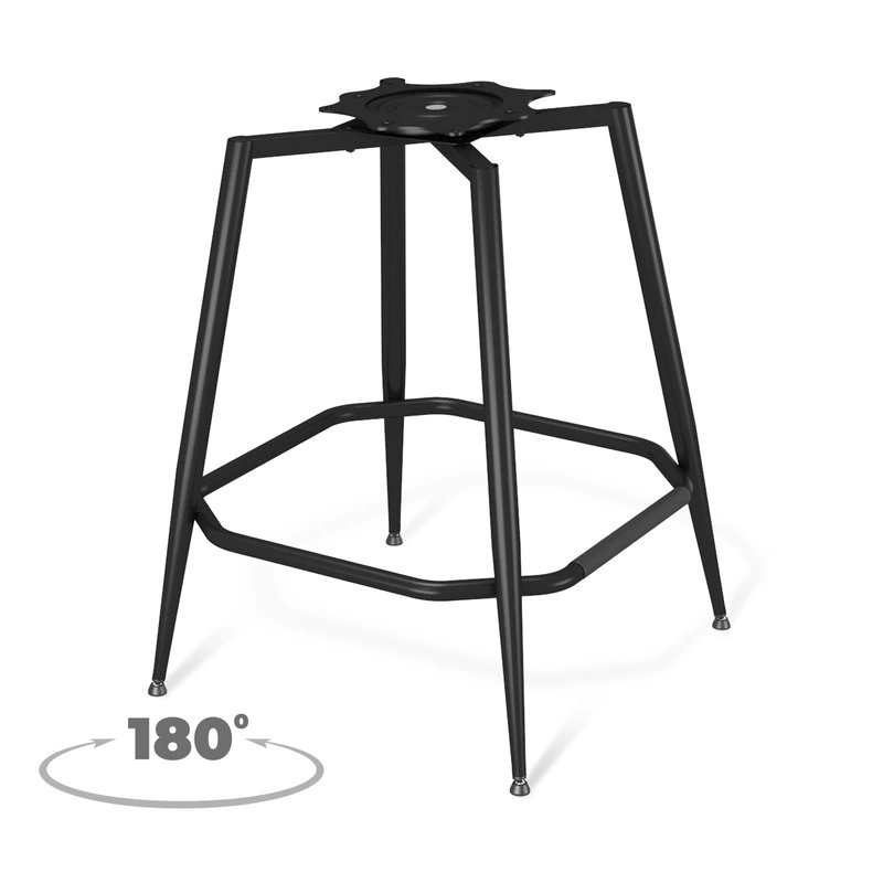 Каркас полубарного стула Sheffilton SHT-S1480-1-VP, черный муар