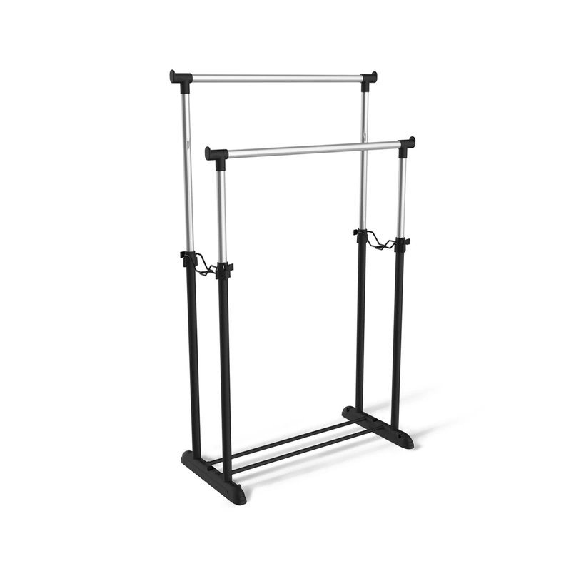 Вешалка Sheffilton SHT-WR4150, черный / черный муар / хром лак