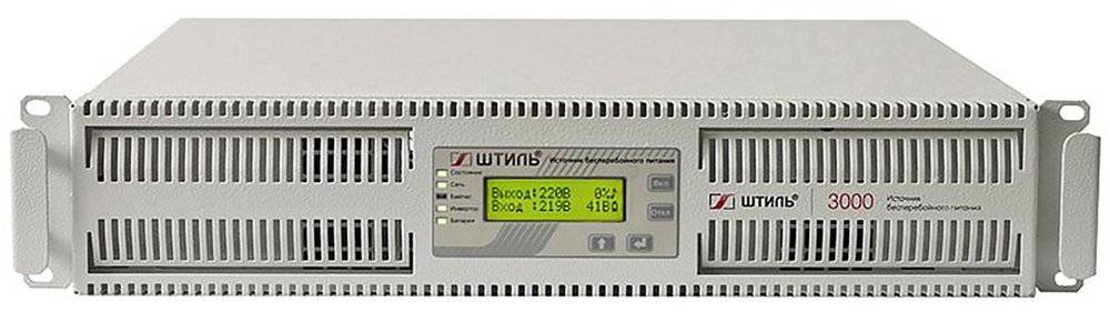 Источник бесперебойного питания Штиль SR1103TL 2700Вт 3000ВА серый без батареи