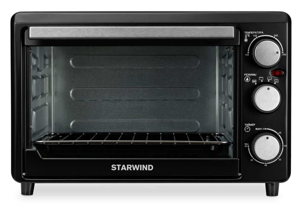 Мини-печь Starwind SMO2043 18л. 1200Вт черный