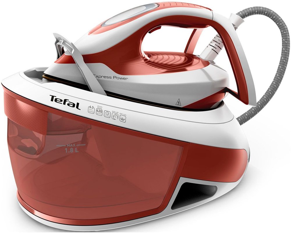 Парогенератор Tefal SV8110E0 2400Вт терракотовый/белый