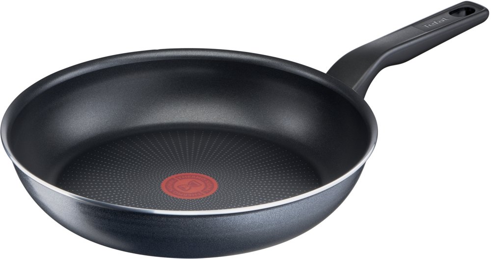 Сковорода Tefal Force 4218028 круглая 28см покрытие: антипригарное ручка несъемная (без крышки) черный (9100048317)