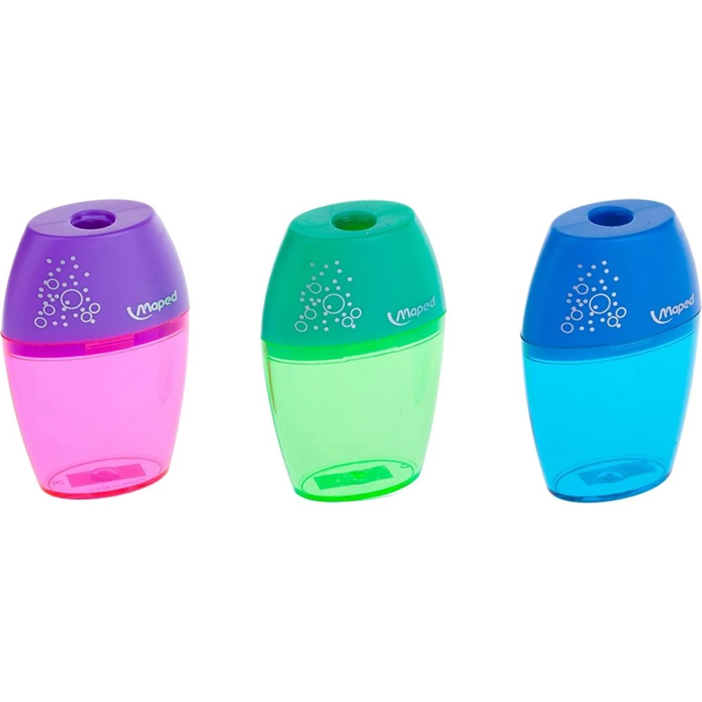 Точилка для карандашей Maped Shaker с контейнером пластиковая(534753)