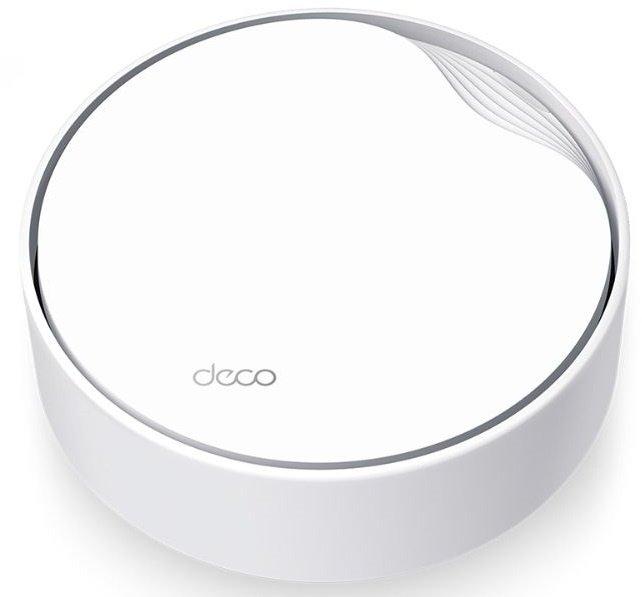 Бесшовный Mesh роутер TP-Link Deco X50-PoE(1-pack) AX3000 1000/2500BASE-T белый