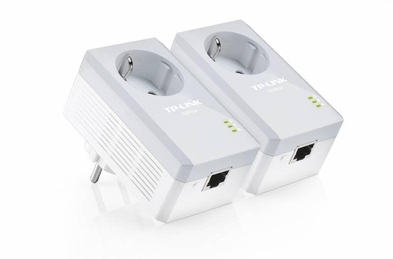 Сетевой адаптер HomePlug AV TP-Link TL-PA4010P KIT AV600 Fast Ethernet