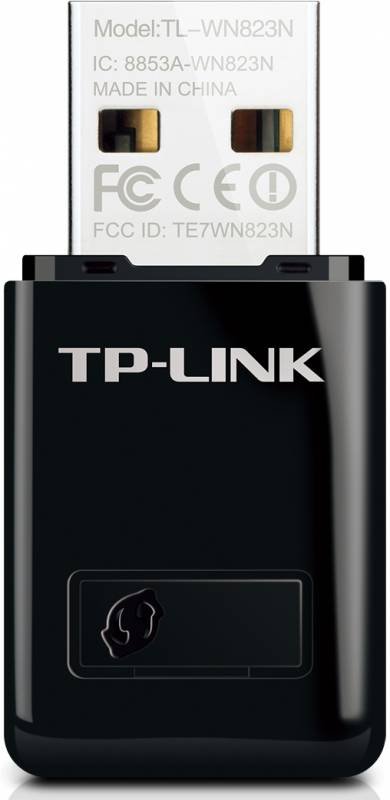 Сетевой адаптер Wi-Fi TP-Link TL-WN823N N300 USB 2.0 (ант.внутр.)