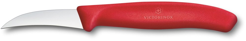 Нож кухонный Victorinox Swiss Classic (6.7501.C1) стальной универсальный для формовки лезв.60мм прямая заточка красный