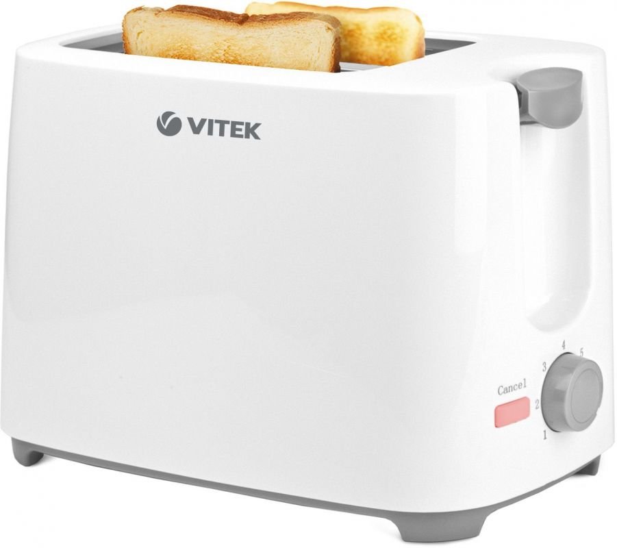 Тостер Vitek VT-1587 700Вт белый