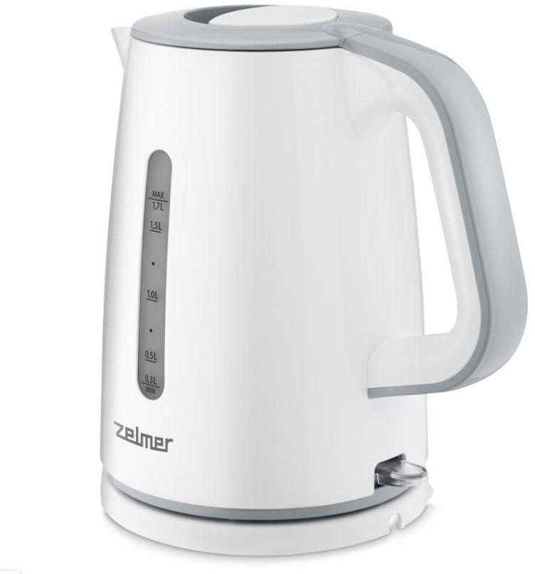 Чайник электрический Zelmer ZCK7620S 1.7л. 2000Вт белый корпус: пластик (71504568P)